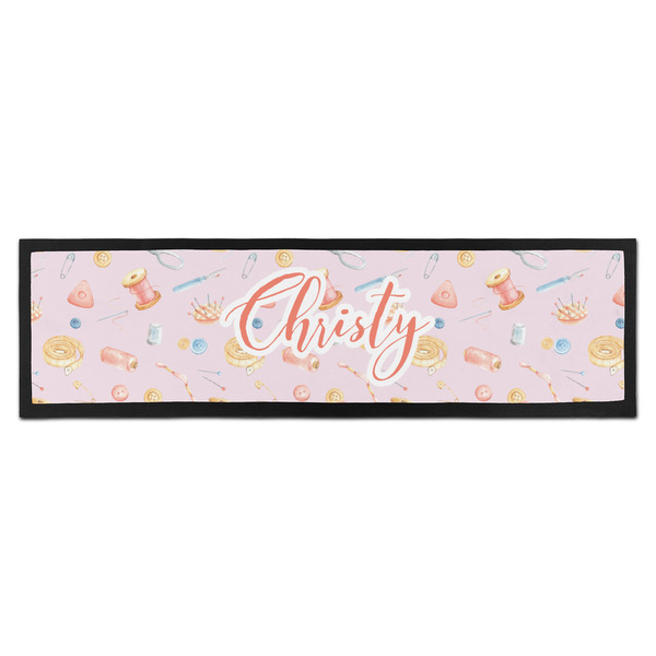 Custom Sewing Time Bar Mat - Large (Personalized)