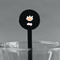 Sewing Time Black Plastic 7" Stir Stick - Round - Main