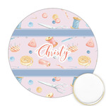 Sewing Time Printed Cookie Topper - 2.5" (Personalized)