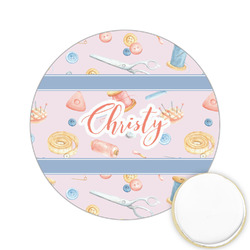 Sewing Time Printed Cookie Topper - 2.15" (Personalized)