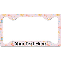 Sewing Time License Plate Frame - Style C (Personalized)