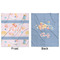 Sewing Time Minky Blanket - 50"x60" - Double Sided - Front & Back