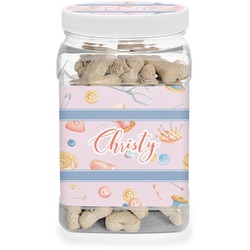 Sewing Time Dog Treat Jar (Personalized)