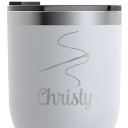 Sewing Time RTIC Tumbler - White - Engraved Front (Personalized)