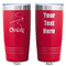 Sewing Time Red Polar Camel Tumbler - 20oz - Double Sided - Approval