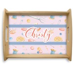 Sewing Time Natural Wooden Tray - Large (Personalized)