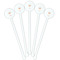 Sewing Time White Plastic 5.5" Stir Stick - Fan View