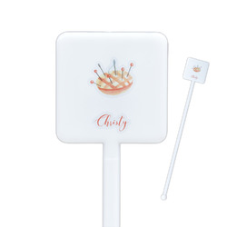 Custom Square Plastic Stir Sticks, Design & Preview Online