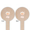 Sewing Time Wooden 6" Food Pick - Round - Double Sided - Front & Back