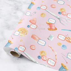 Sewing Time Wrapping Paper Roll - Medium (Personalized)