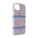 Sewing Time iPhone Case - Plastic - iPhone 14 (Personalized)