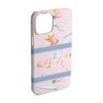 Sewing Time iPhone Case - Plastic - iPhone 15 (Personalized)