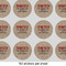 Farm Quotes 1" Multipurpose Round Labels - Sheet