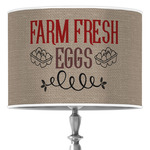 Farm Quotes 16" Drum Lamp Shade - Poly-film