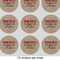 Farm Quotes 2" Multipurpose Round Labels - Sheet