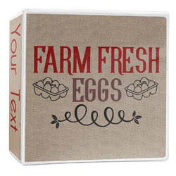 Farm Quotes 3-Ring Binder - 2 inch (Personalized)