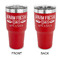 Farm Quotes 30 oz Stainless Steel Ringneck Tumblers - Red - Double Sided - APPROVAL