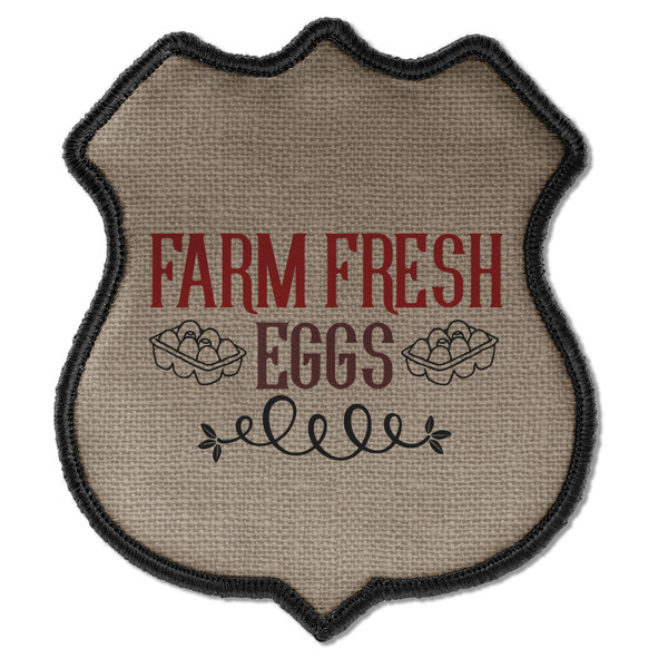 Custom Farm Quotes Iron On Shield Patch C