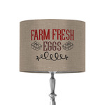 Farm Quotes 8" Drum Lamp Shade - Fabric