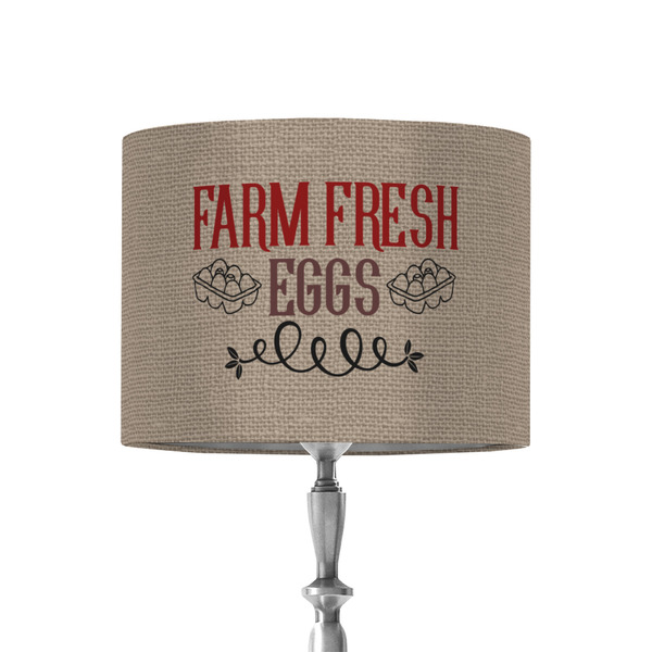 Custom Farm Quotes 8" Drum Lamp Shade - Fabric