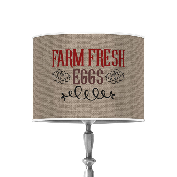 Custom Farm Quotes 8" Drum Lamp Shade - Poly-film