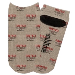 Farm Quotes Adult Ankle Socks