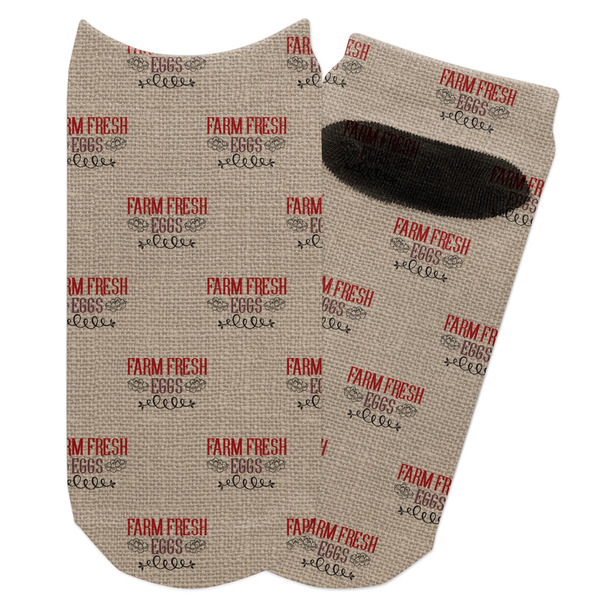 Custom Farm Quotes Adult Ankle Socks