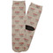 Farm Quotes Adult Crew Socks - Single Pair - Front and Back