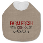 Farm Quotes Jersey Knit Baby Bib