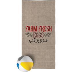 Farm Quotes Beach Towel