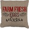 Farm Quotes Burlap Pillow 16"