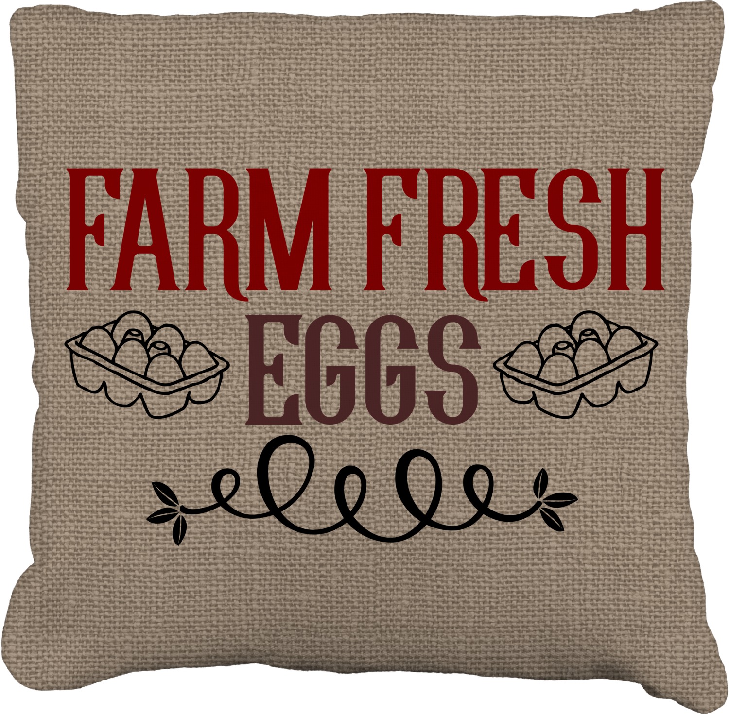 Burlap throw on sale pillows with sayings