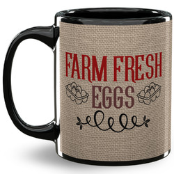 Farm Quotes 11 Oz Coffee Mug - Black