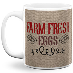 Farm Quotes 11 Oz Coffee Mug - White