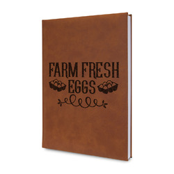 Farm Quotes Leatherette Journal - Single Sided