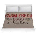 Farm Quotes Comforter - King