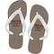 Farm Quotes Flip Flops