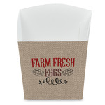 Farm Quotes French Fry Favor Boxes