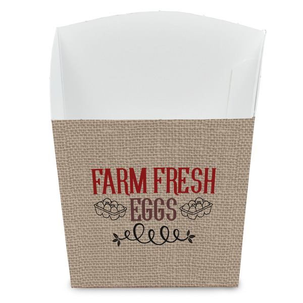 Custom Farm Quotes French Fry Favor Boxes