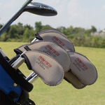 Farm Quotes Golf Club Iron Cover - Set of 9