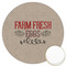 Farm Quotes Icing Circle - Large - Front