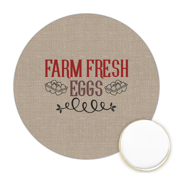 Custom Farm Quotes Printed Cookie Topper - 2.5"