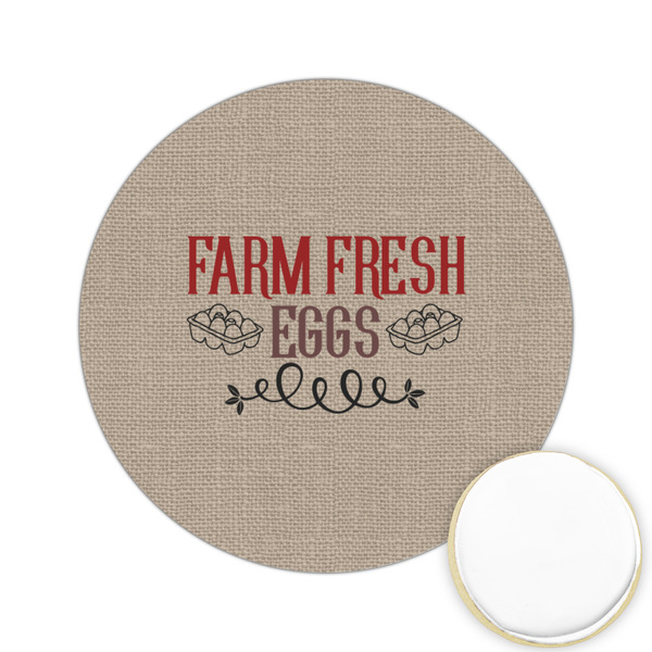 Custom Farm Quotes Printed Cookie Topper - 2.15"