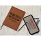 Farm Quotes Leather Sketchbook - Large - Double Sided - In Context