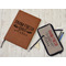 Farm Quotes Leather Sketchbook - Small - Double Sided - In Context