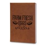 Farm Quotes Leatherette Journal - Large - Double Sided