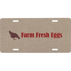 Farm Quotes Front License Plate (Personalized)