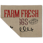 Farm Quotes Double-Sided Linen Placemat - Single