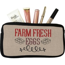 Farm Quotes Makeup / Cosmetic Bag - Small