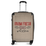 Farm Quotes Suitcase - 24" Medium - Checked